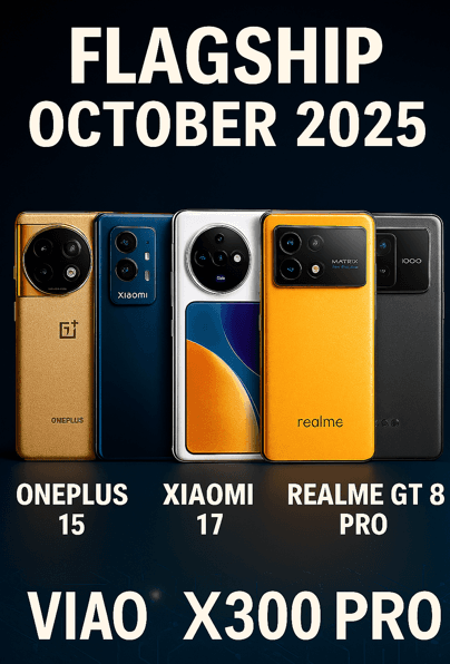 October 2025 Smartphone Launches