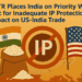 USTR Places India on Priority