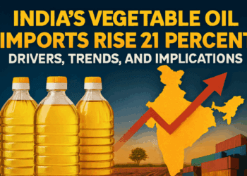 Vegetable Oil Imports Rise 21 Percent