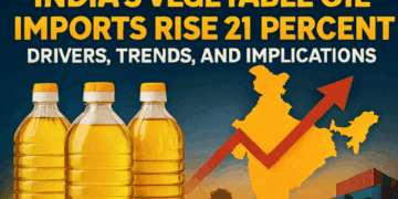Vegetable Oil Imports Rise 21 Percent