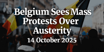 Belgium Austerity Protests 2025