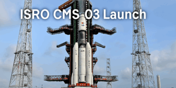 ISRO, CMS-03, satellite launch, LVM3 rocket, Sriharikota